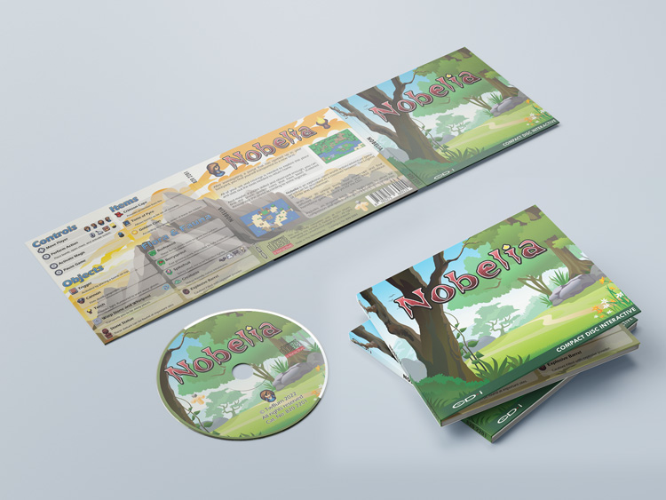 Case/CD design Front mockup (not an actual photo)